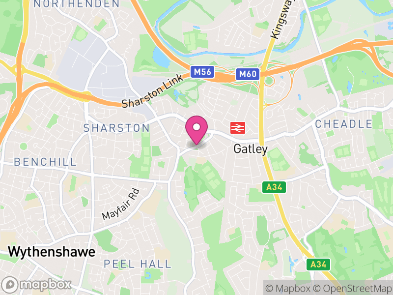 Map of Gatley