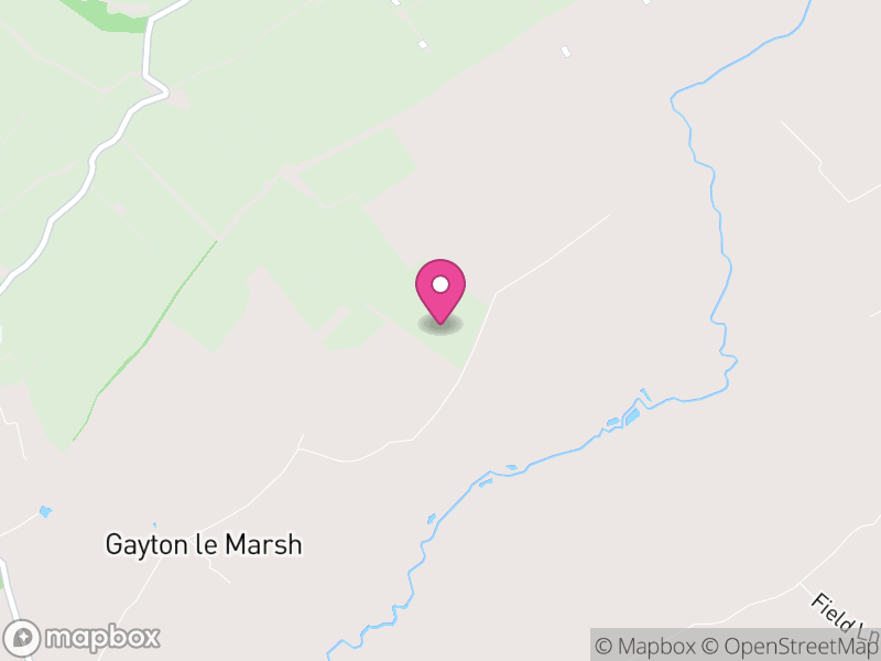 Map of Gayton le Marsh, East Lindsey