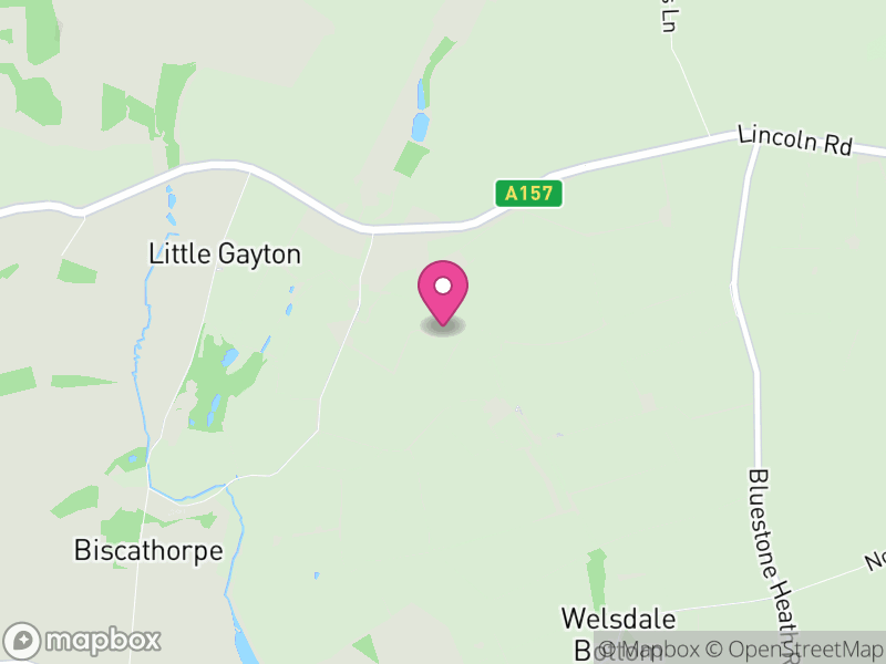 Map of Gayton le Wold, East Lindsey