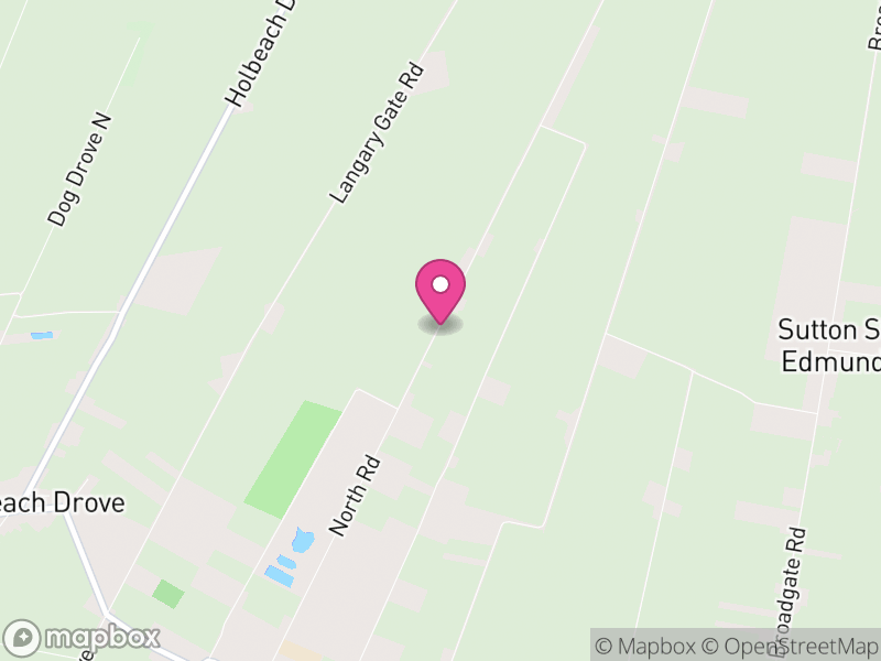 Map of Gedney Hill, South Holland