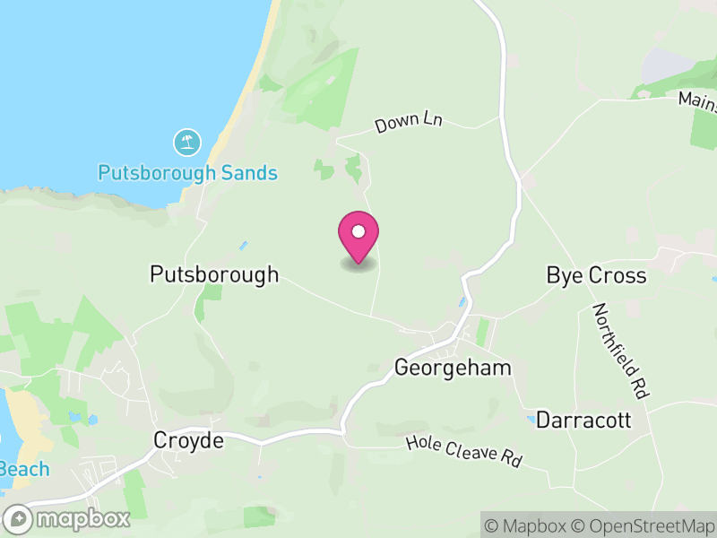 Map of Georgeham, North Devon