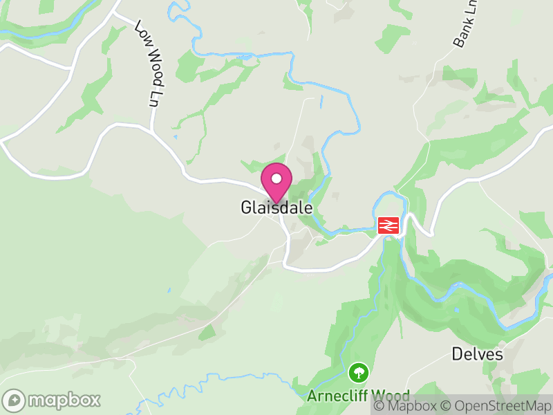 Map of Glaisdale, North Yorkshire