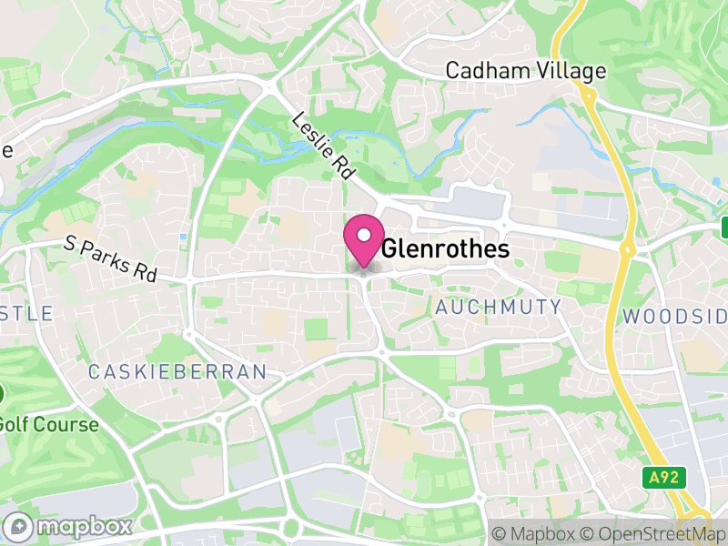 Map of Glenrothes