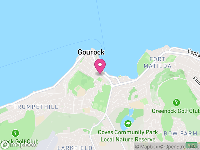 Map of Gourock