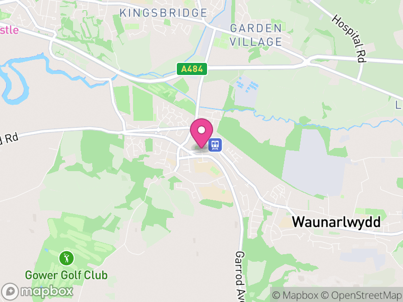 Map of Gowerton, Swansea