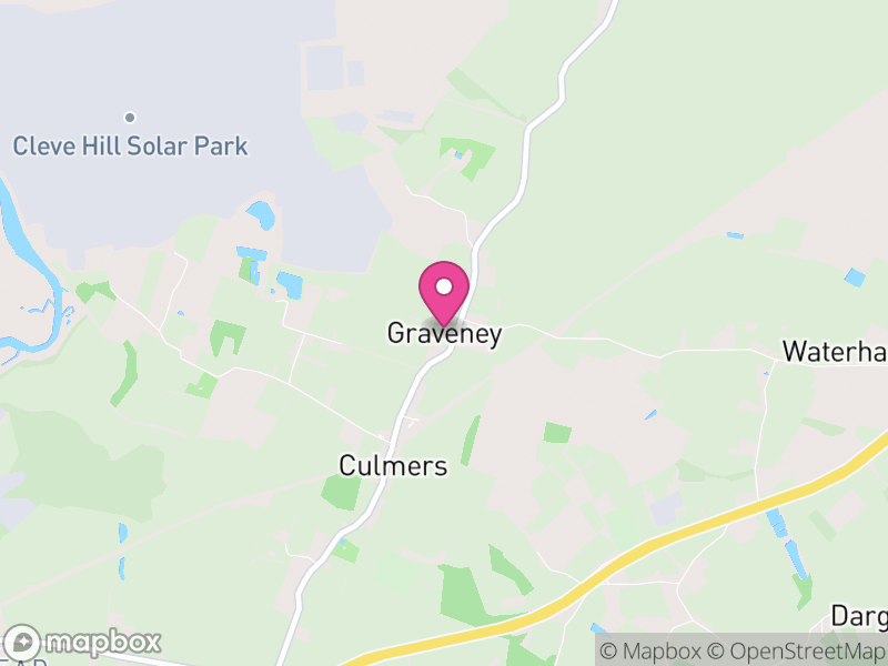 Map of Graveney with Goodnestone, Swale