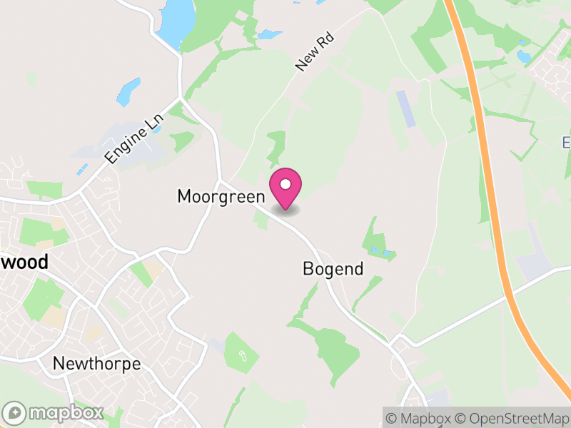 Map of Greasley, Broxtowe