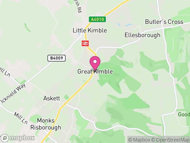 Map of Great and Little Kimble cum Marsh, Buckinghamshire