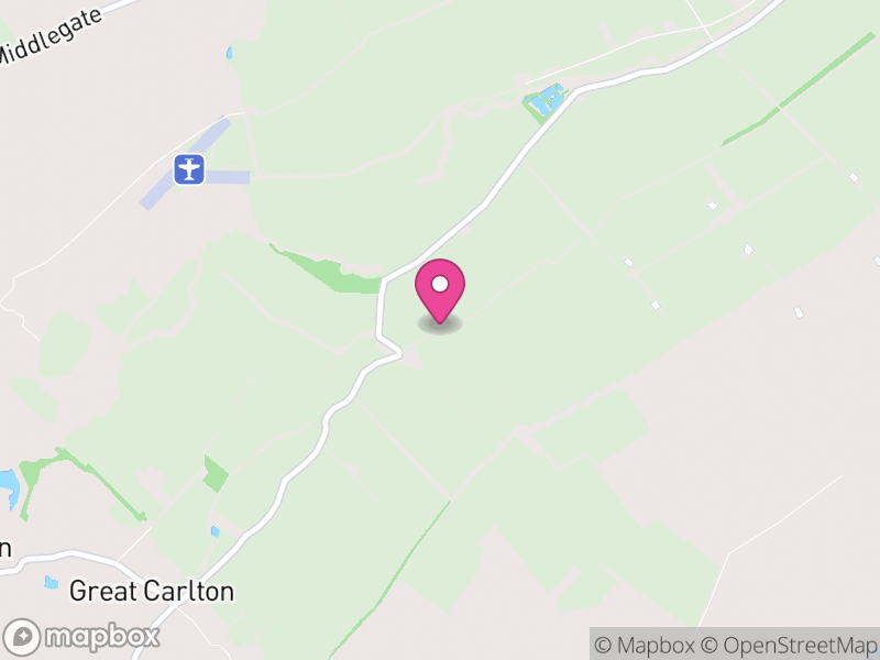 Map of Great Carlton, East Lindsey