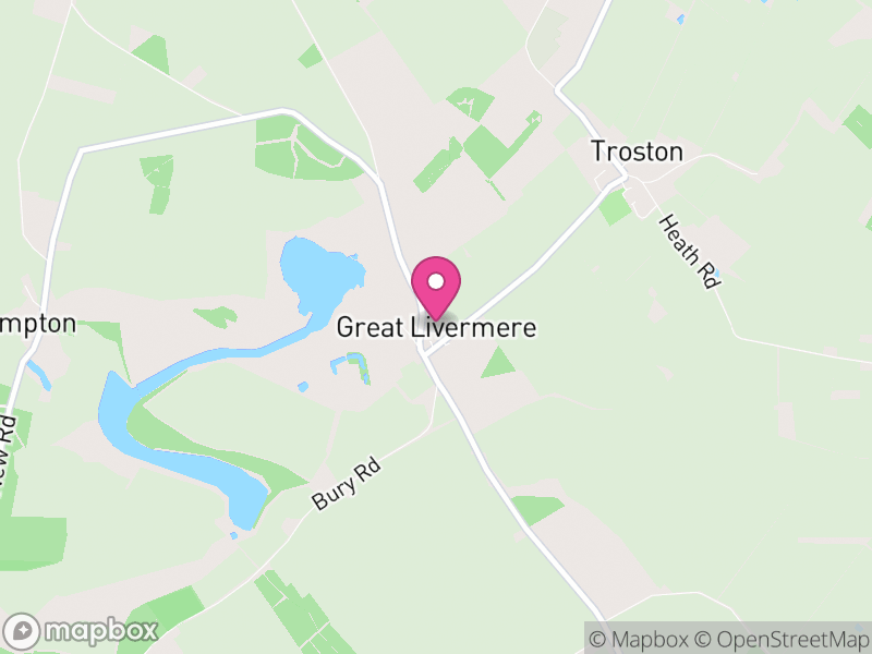 Map of Great Livermere, West Suffolk