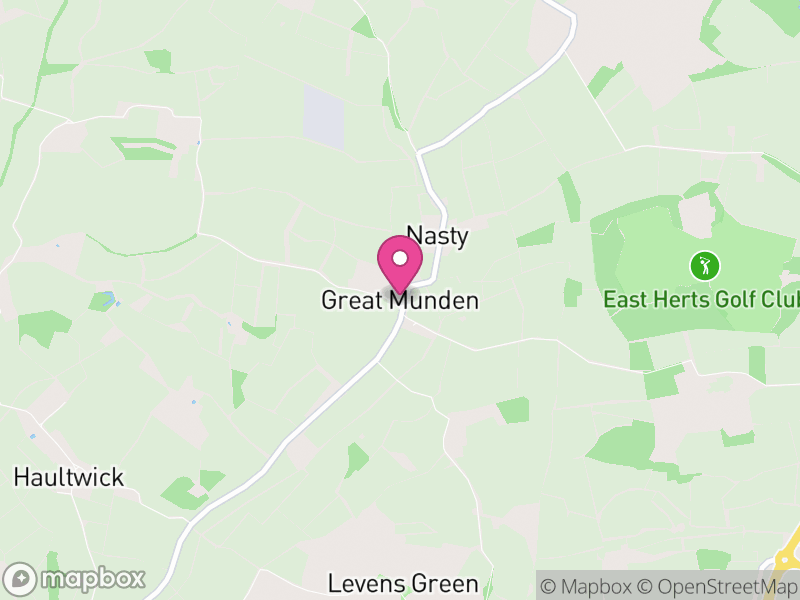 Map of Great Munden, East Hertfordshire