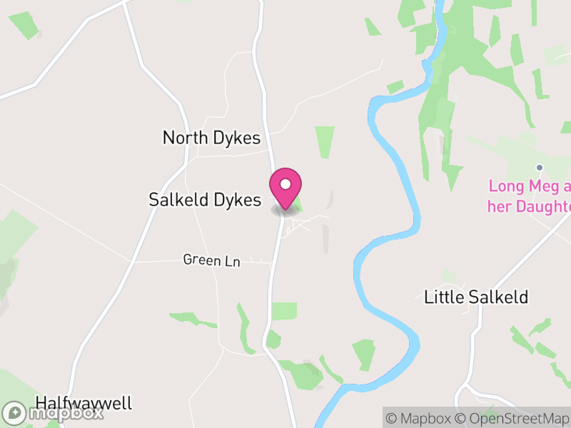 Map of Great Salkeld, Westmorland and Furness