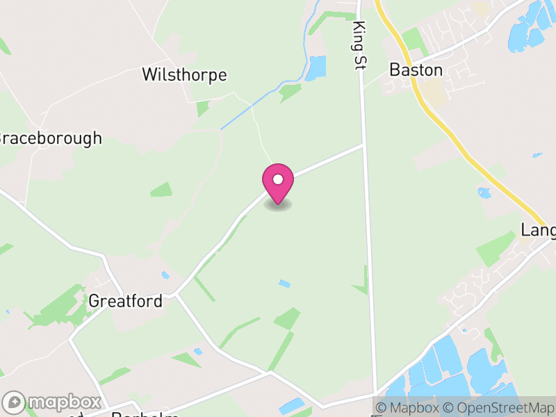 Map of Greatford, South Kesteven