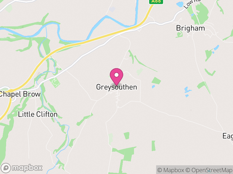 Map of Greysouthen, Cumberland