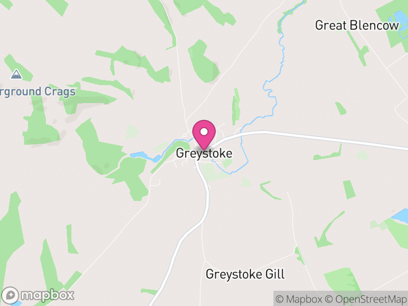 Map of Greystoke, Westmorland and Furness