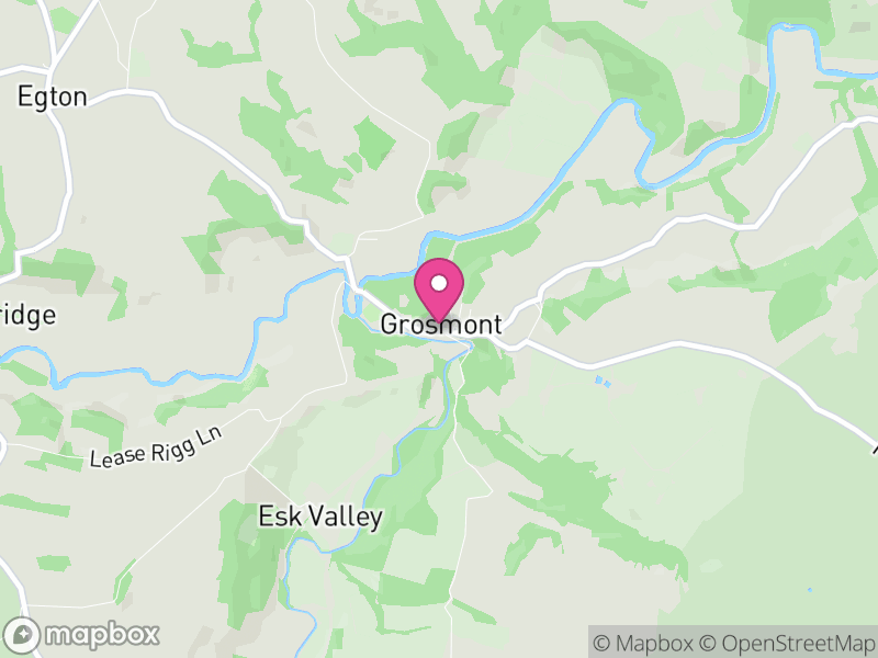 Map of Grosmont, North Yorkshire