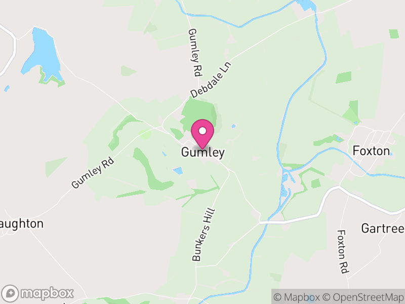 Map of Gumley, Harborough