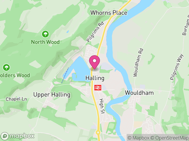 Map of Halling, Medway