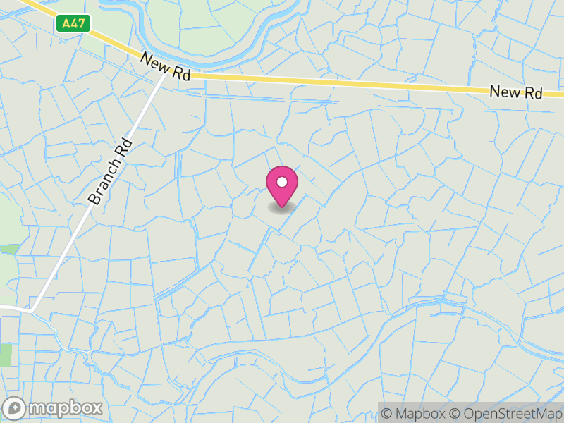 Map of Halvergate, Broadland