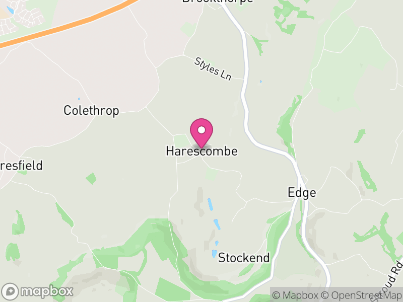 Map of Harescombe, Stroud