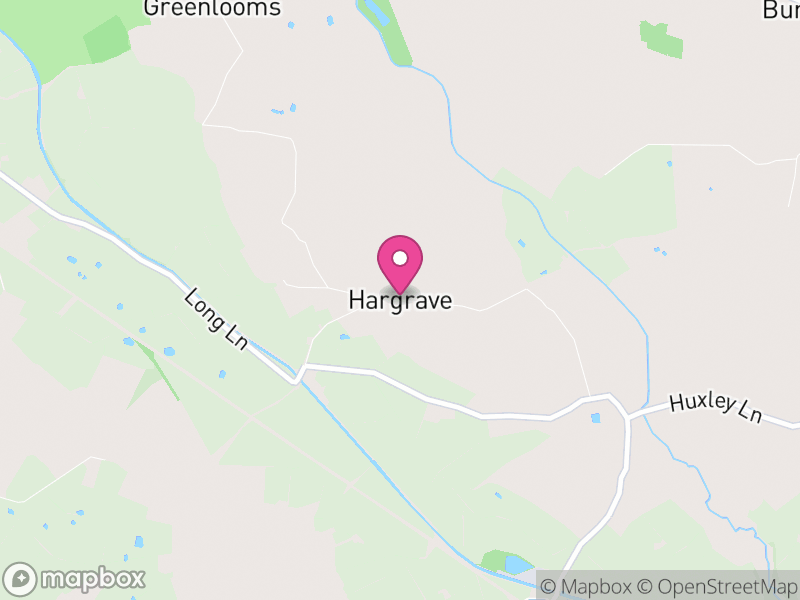 Map of Hargrave and Huxley, Cheshire West and Chester