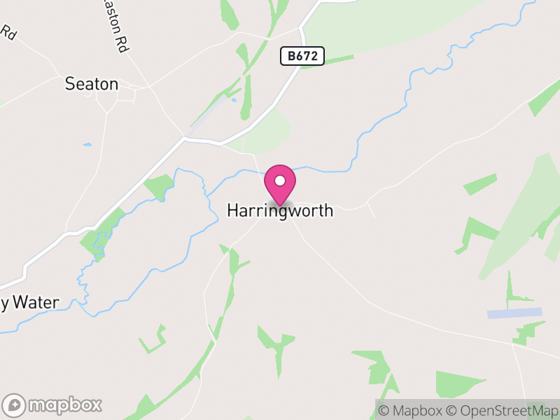 Map of Harringworth, North Northamptonshire