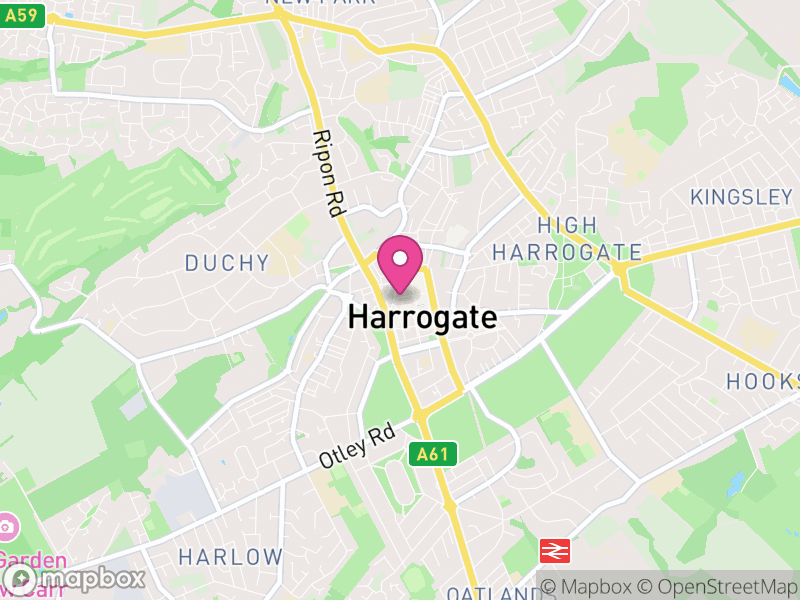 Map of Harrogate