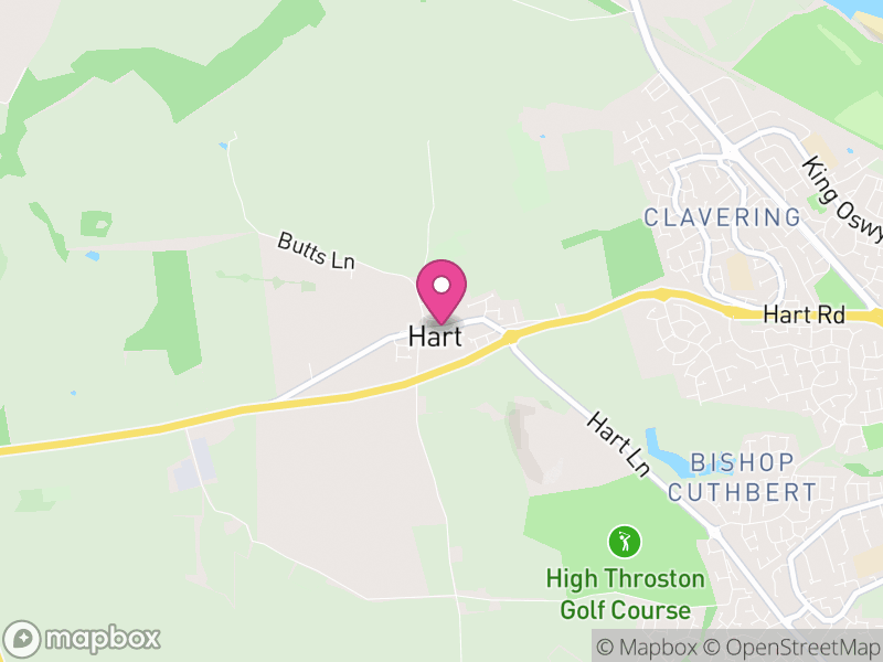 Map of Hart, Hartlepool
