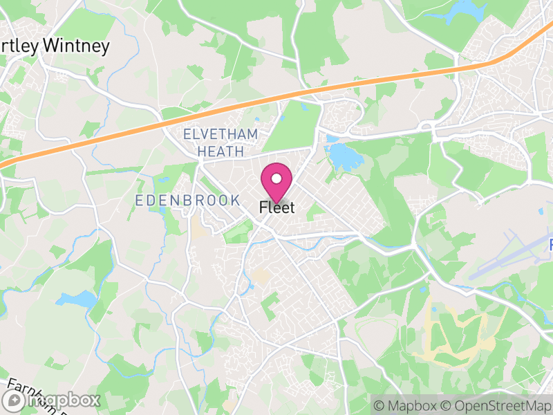 Map of Hart, Hampshire