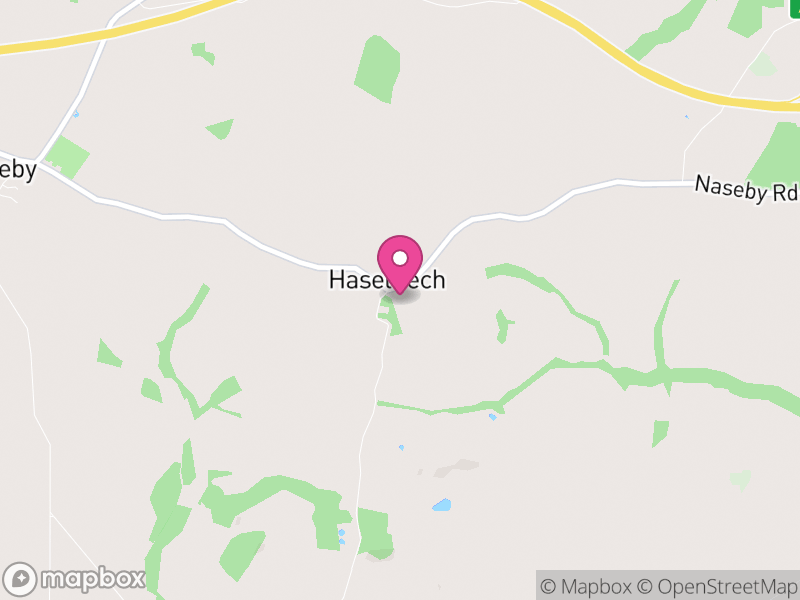 Map of Haselbech, West Northamptonshire