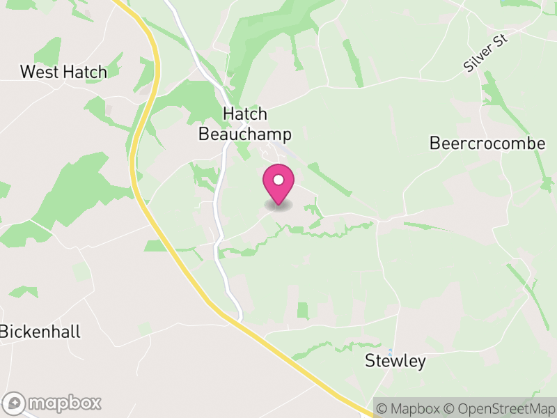 Map of Hatch Beauchamp, Somerset