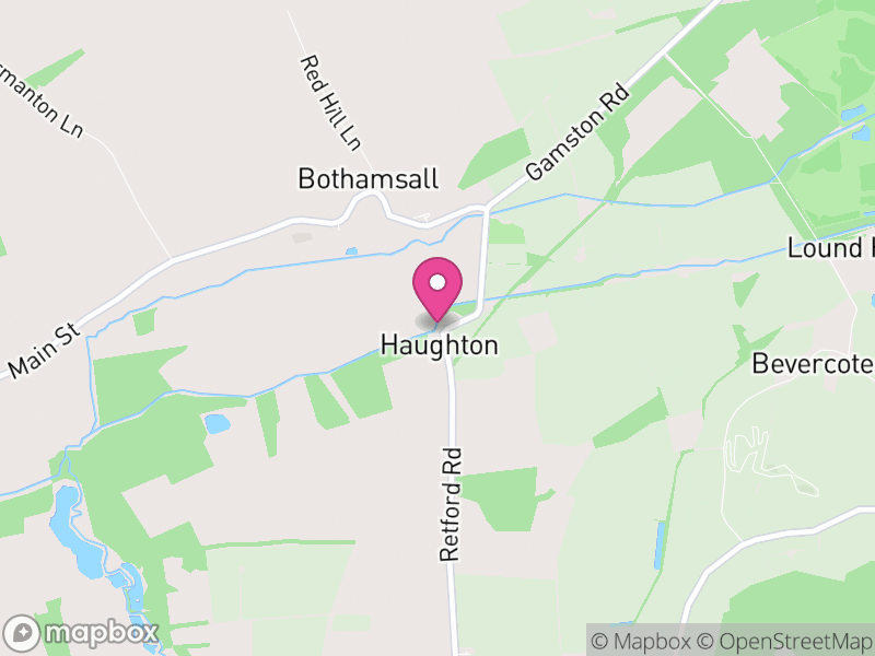 Map of Haughton, Bassetlaw