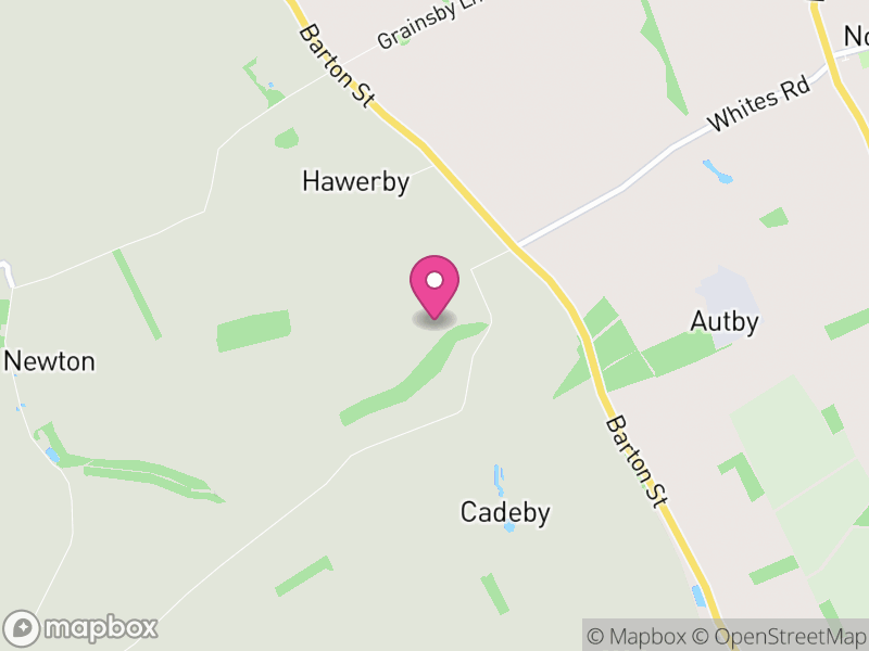 Map of Hawerby cum Beesby, North East Lincolnshire