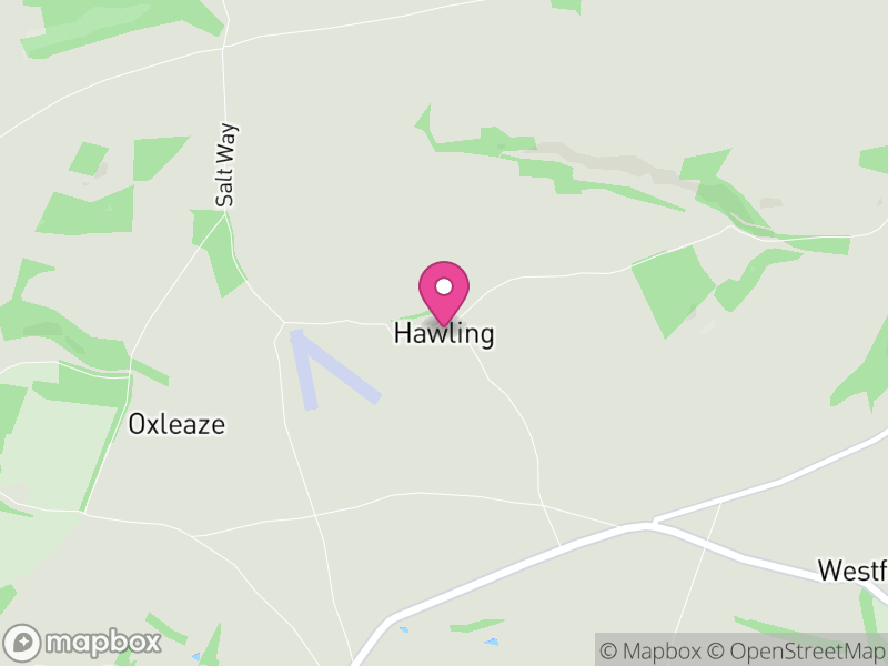 Map of Hawling, Tewkesbury