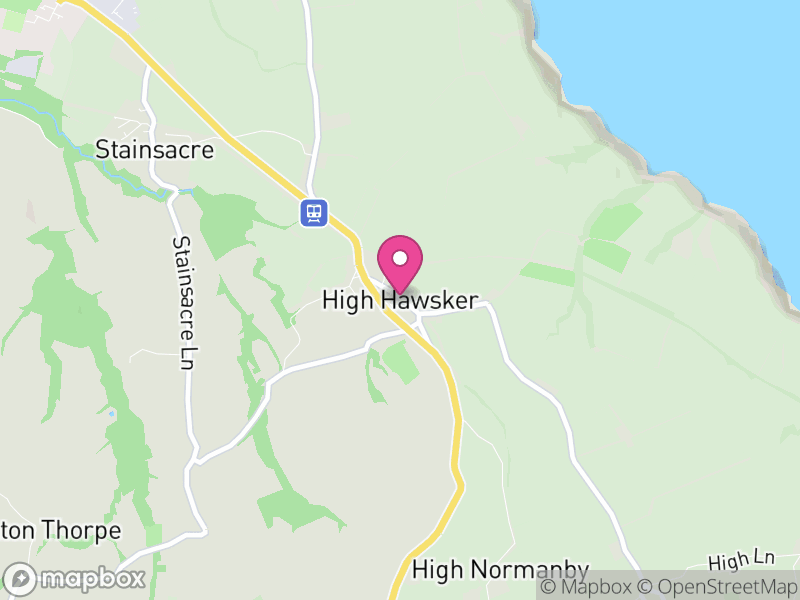 Map of Hawsker-cum-Stainsacre, North Yorkshire