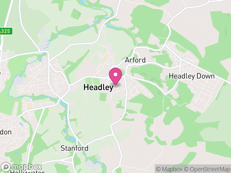 Map of Headley, East Hampshire