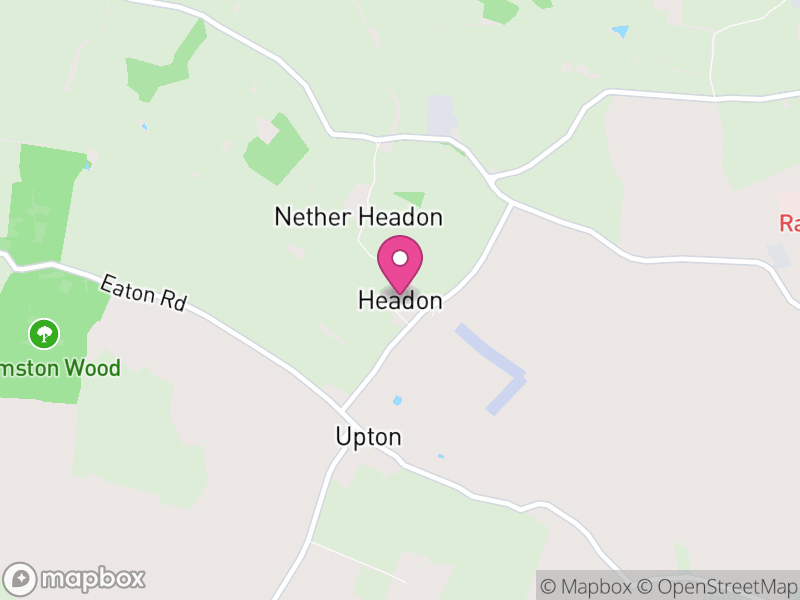 Map of Headon cum Upton, Bassetlaw