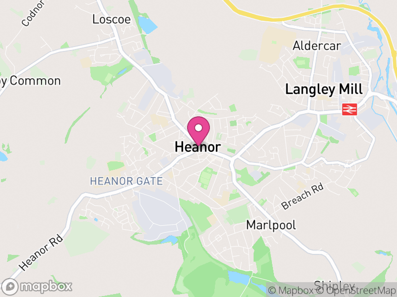 Map of Heanor