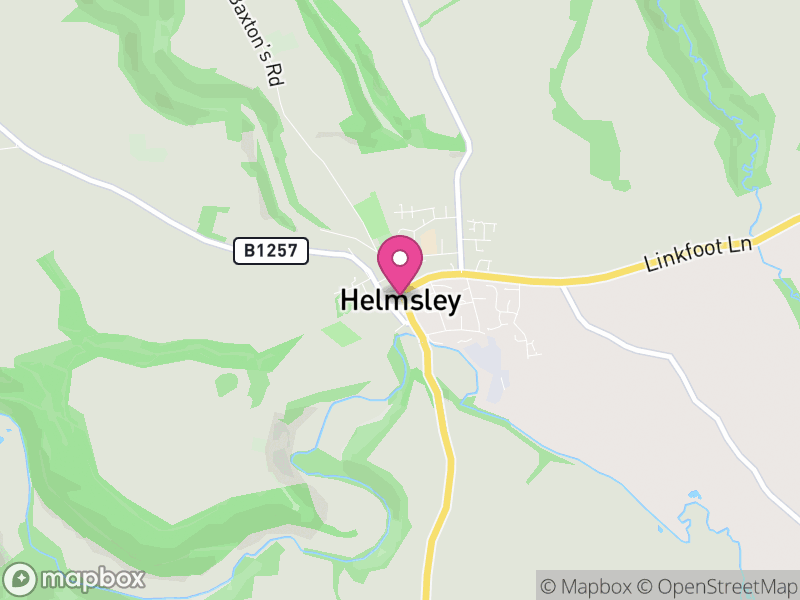 Map of Helmsley, North Yorkshire