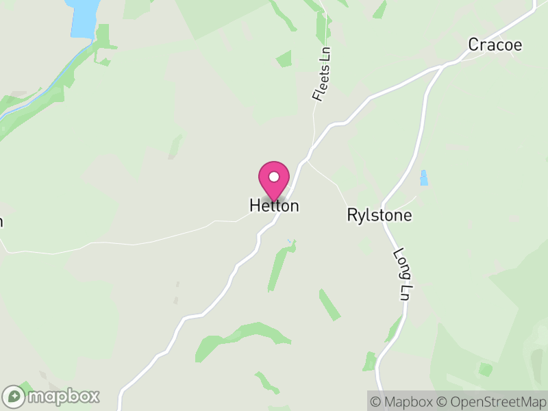 Map of Hetton-cum-Bordley, North Yorkshire