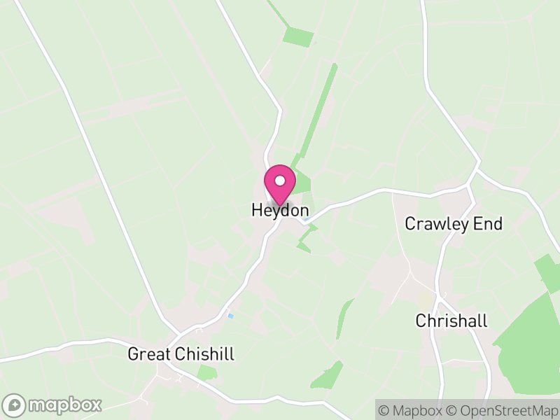 Map of Heydon, South Cambridgeshire