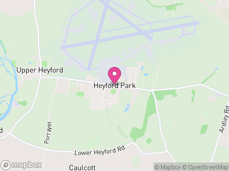 Map of Heyford Park, Cherwell