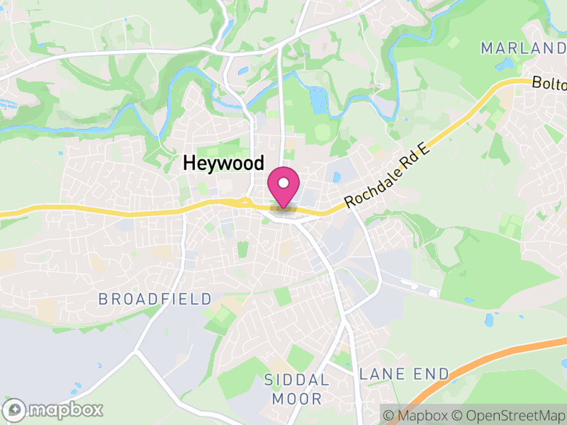 Map of Heywood, Wiltshire