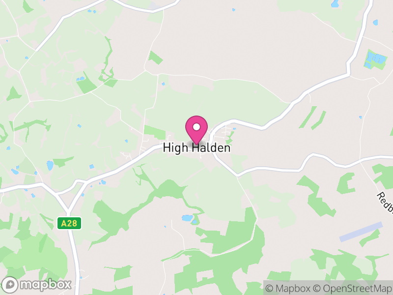 Map of High Halden, Ashford