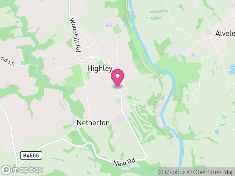 Map of Highley, England
