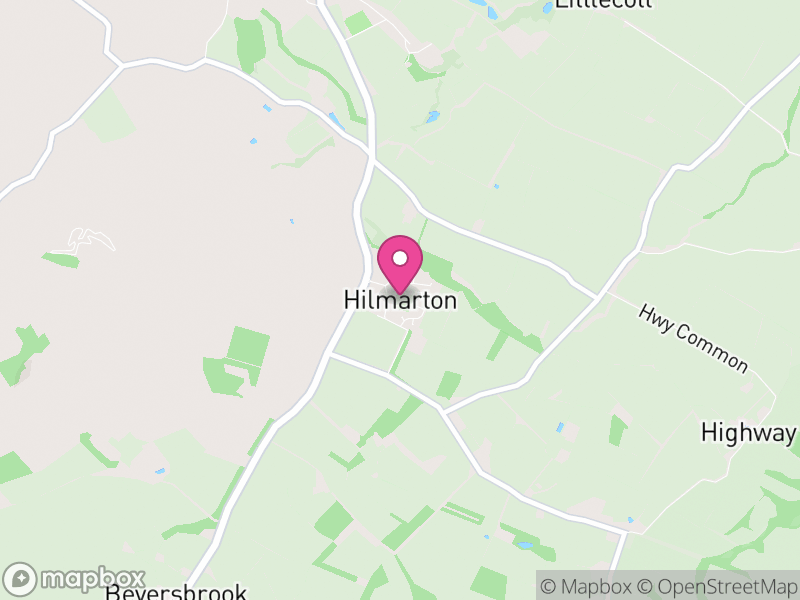 Map of Hilmarton, Wiltshire