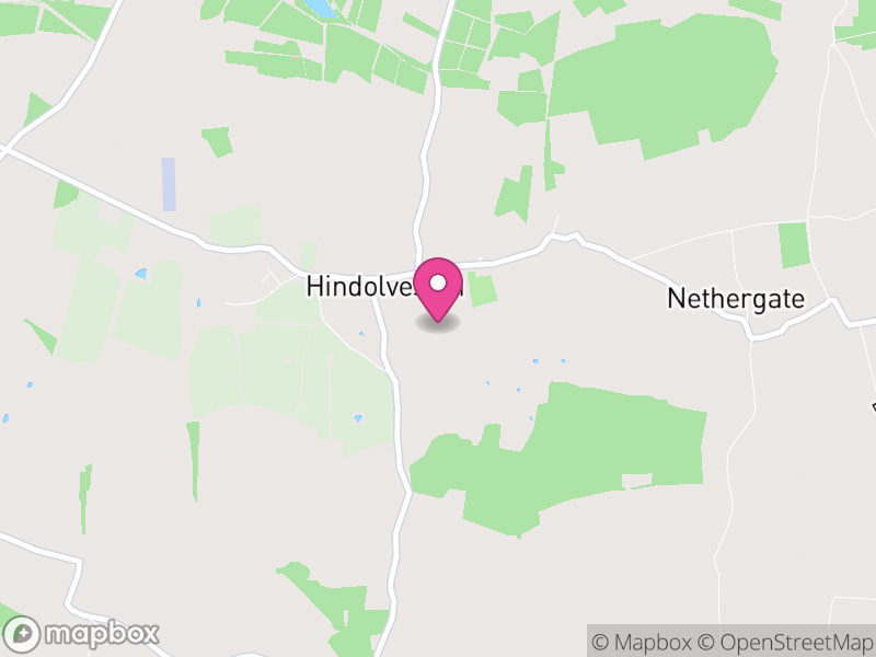 Map of Hindolveston, North Norfolk