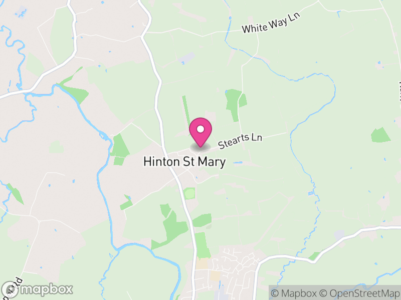 Map of Hinton St. Mary, Dorset