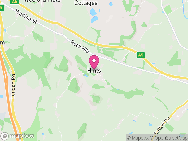 Map of Hints, Lichfield