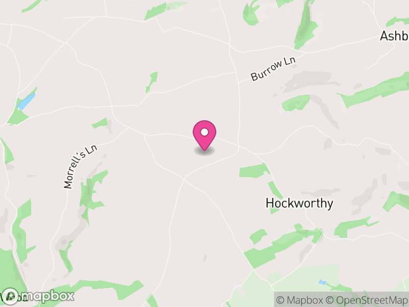 Map of Hockworthy, Mid Devon